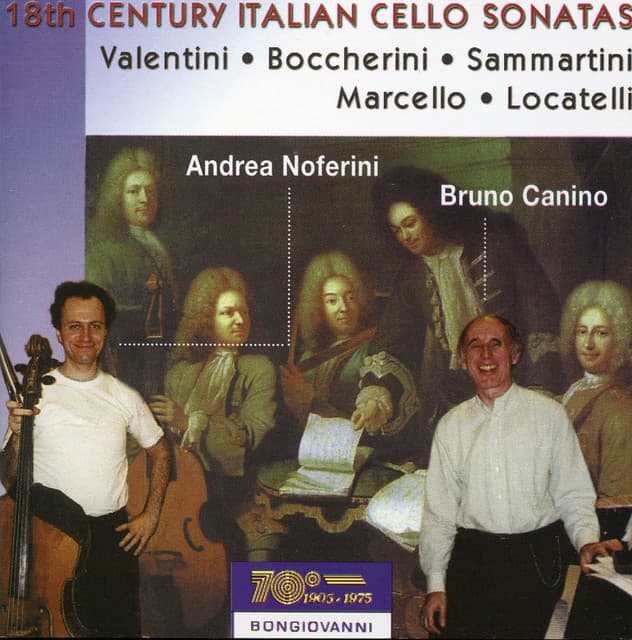 18th Century Italian Cello Sonatas - Andrea Noferini