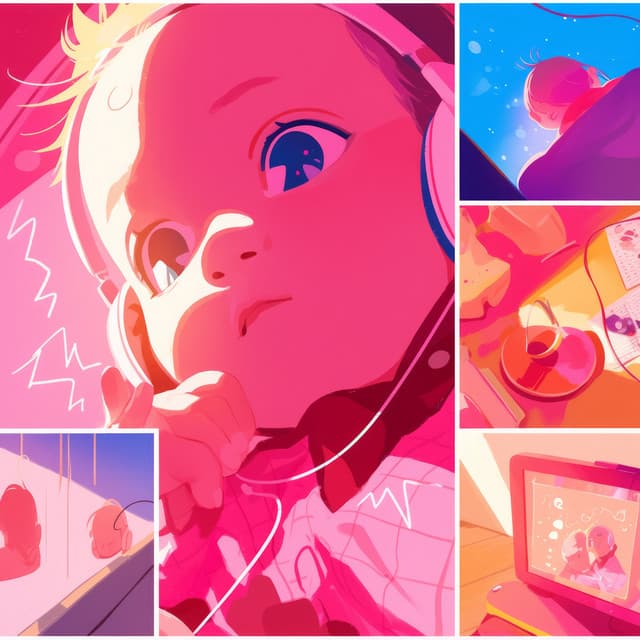 Angel's Embrace: Floating in the Tender Rhythms of Pink Tranquility - Pink Noise for Sleep