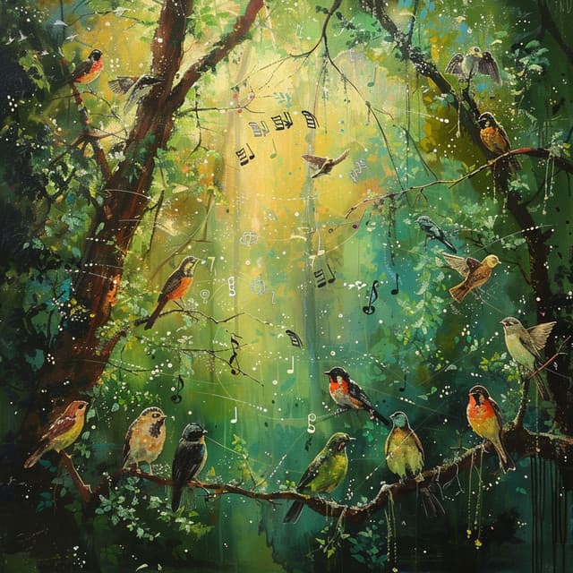 Binaural Birds Harmony: A Symphony of Feathers - 80 88 Hz - Binaural Astro Lab