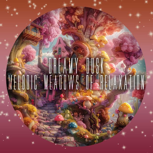 Dreamy Dusk Melodic Meadows of Relaxation - Brown Noise Baby