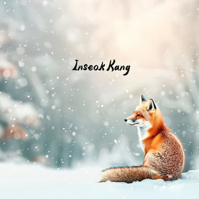 Fox in the Snow: Find Your Zen in the Misty Forest - Inseok Kang