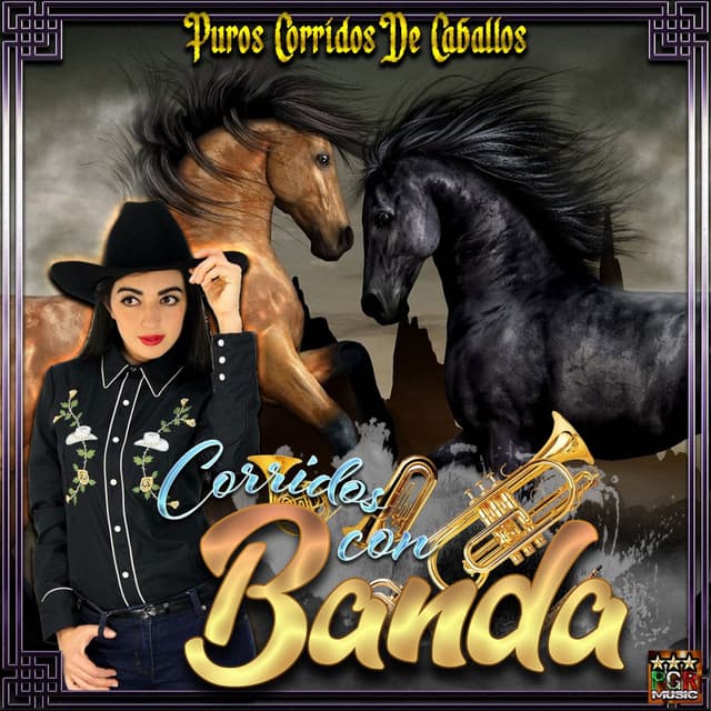 Puros Corridos De Caballos - Corridos Con Banda