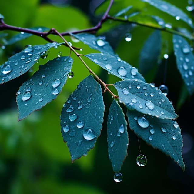 Rainy Reverie: Nature's Soothing Downpour - Soothing Air