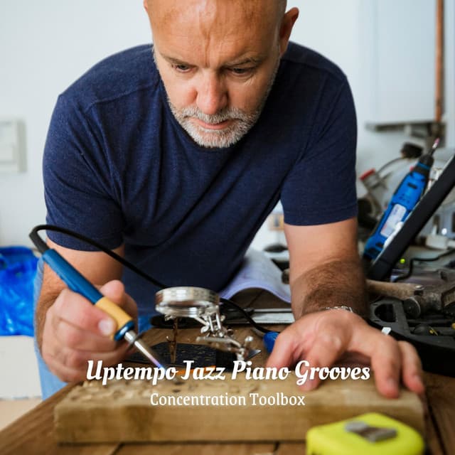Uptempo Jazz Piano Grooves: Concentration Toolbox - Spanish Cafe Music