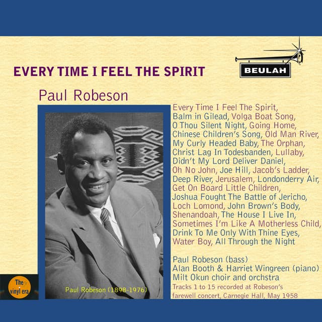 Every Time I Feel the Spirit - Paul Robeson