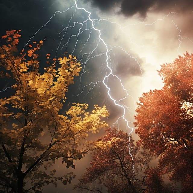 Thunder's Sleep Harmony: Calming Stormy Ambience - Sleep Alpha Waves