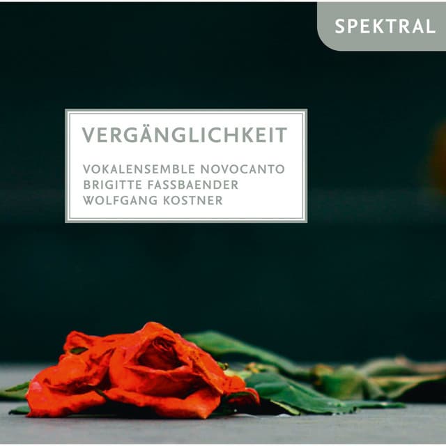 Bach, Bartholdy, Burkhart, Schubert, Busto, Schütz, Stroope, Lasso, Whitacre, Tastner, Britten, Hawley & Mason: Vergänglichkeit - Vokalensemble NovoCanto