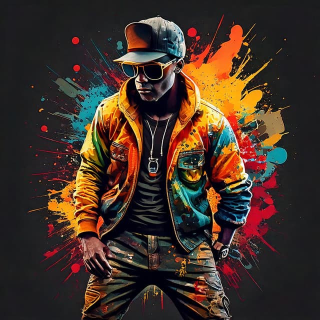 Street Symphony: Hip Hop Beats Unleashed - Lofi City Colours