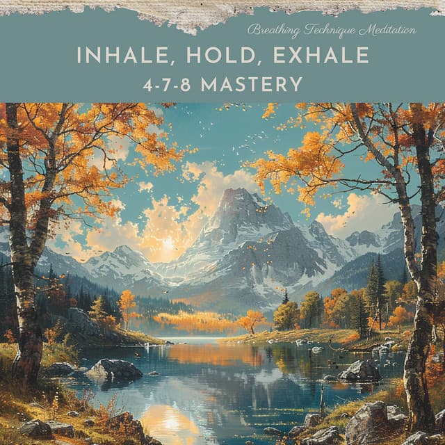Inhale, Hold, Exhale: 4-7-8 Mastery - Breathing Technique Meditation