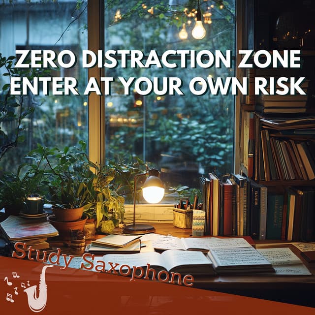 Zero Distraction Zone: Enter at Your Own Risk - Study Saxophone