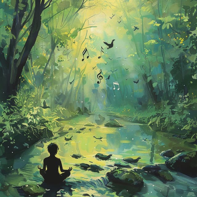 Binaural Relaxation Birds: Serene Sky Tunes - 78 72 Hz - Relaxing Med Waves