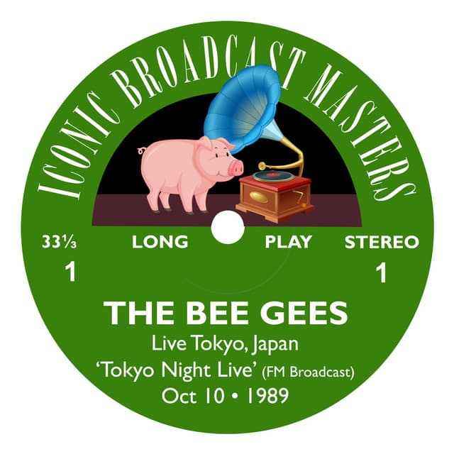 Tokyo, Japan - 4th October 1989 - Bee Gees