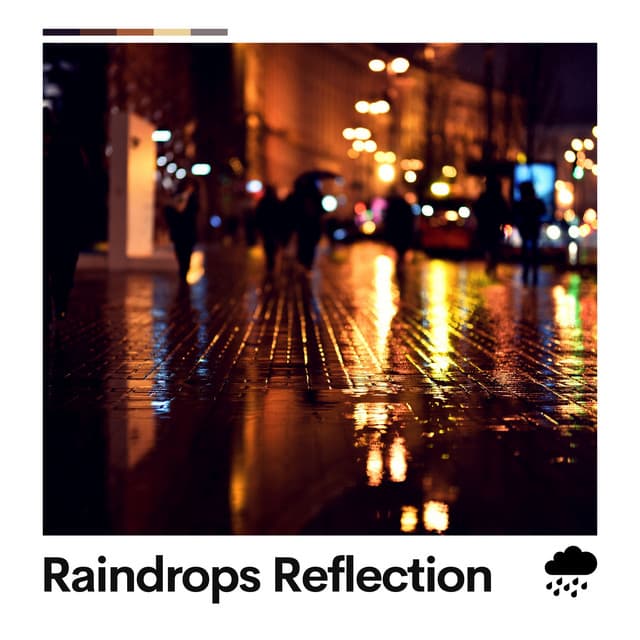 Raindrops Reflection - Meditation Rain Sounds