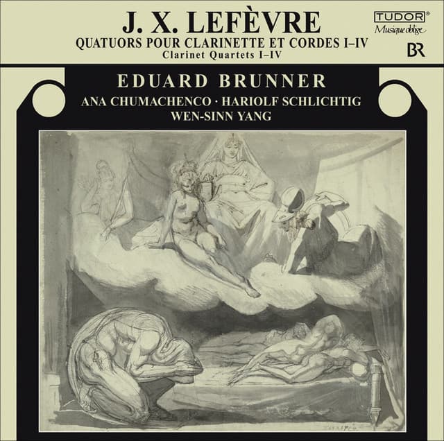 Lefevre: Clarinet Quartets Nos. 1-4 - Jean-Xavier Lefèvre