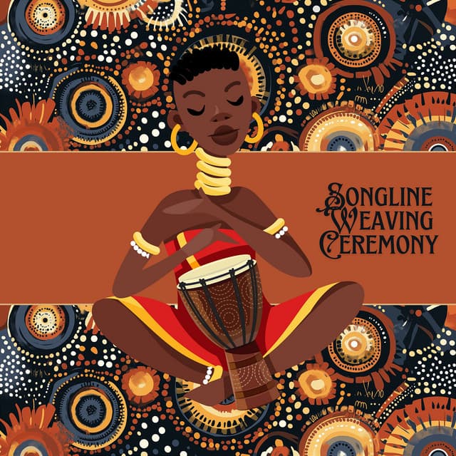 Songline Weaving Ceremony - Australian Tribe