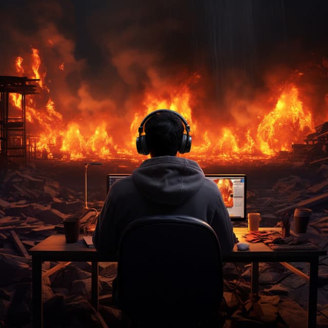 Work Blaze: Fire Energizing Rhythms - Music for Plants