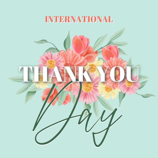 International Thank You Day - Humanity United