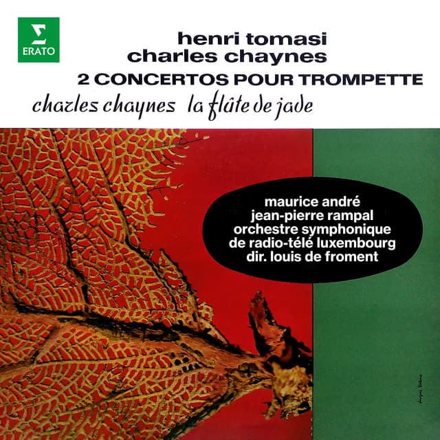 Tomasi & Chaynes: Concertos pour trompette - Chaynes: La Flûte de jade - Maurice André