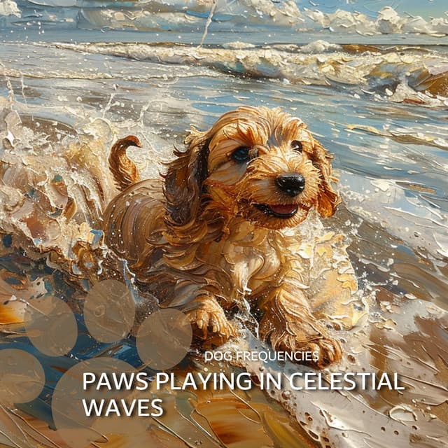 417 Hz Oceanic Flute: Paws Playing in Celestial Waves - Dog Frequencies