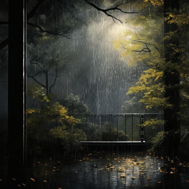 Binaural Relaxation: Gentle Rain for Soothing the Mind - Drone