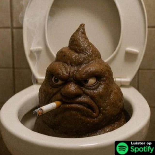 Ik durf mijn poep niet door te spoelen! - De Tekentovenaar
