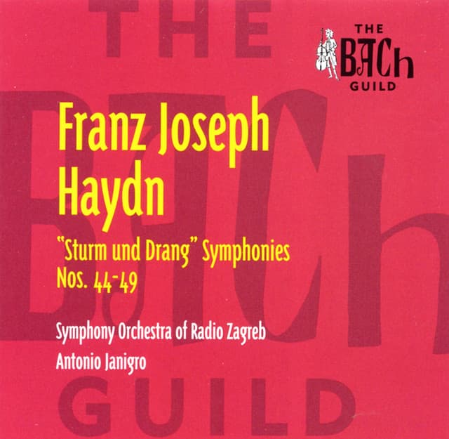 Haydn: "Sturm und Drang" Symphonies - Antonio Janigro
