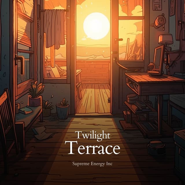 Twilight Terrace - Ambient Nature White Noise