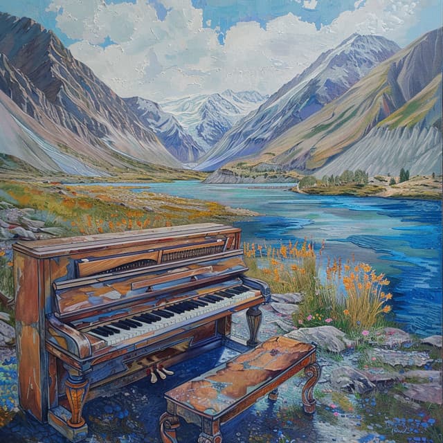 Ecos Tejidos: Tapiz De La Música De Piano - Consorte del tiempo de relajación