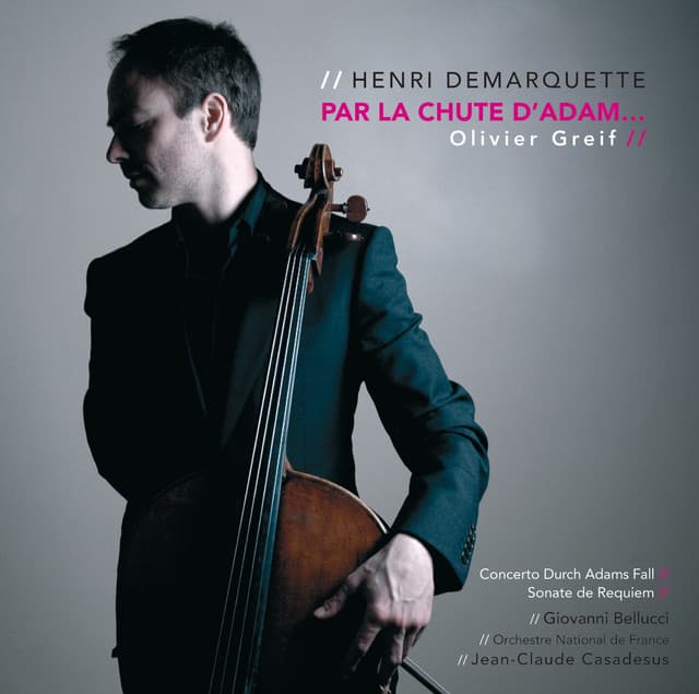 Henri Demarquette . Par La Chute D'Adam... - Olivier Greif
