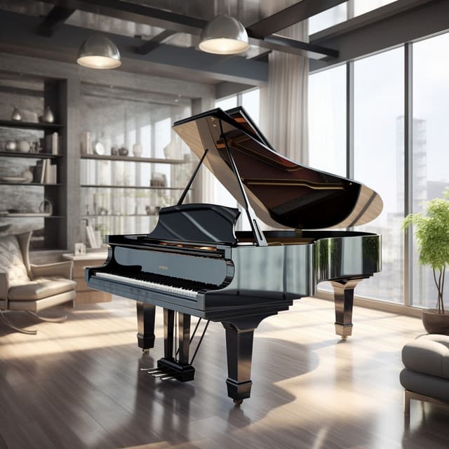 Office Rhythms: Work Piano Composition - Piano Relaxation