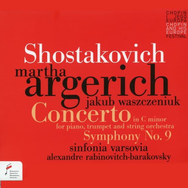 Shostakovich: Concerto In C Minor For Piano, Trumpet And String Orchestra, Symphony No. 9 - Dmitri Shostakovich