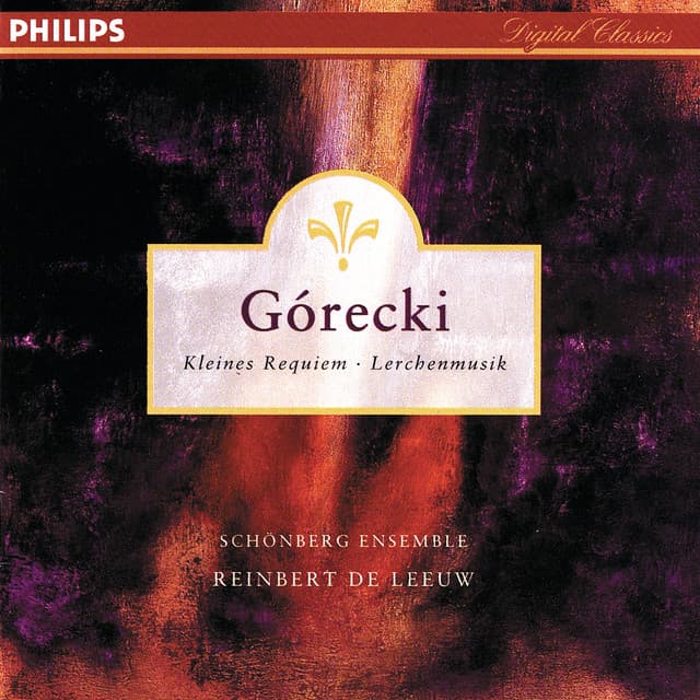 Górecki: Kleines Requiem für eine Polka etc. - Henryk Górecki
