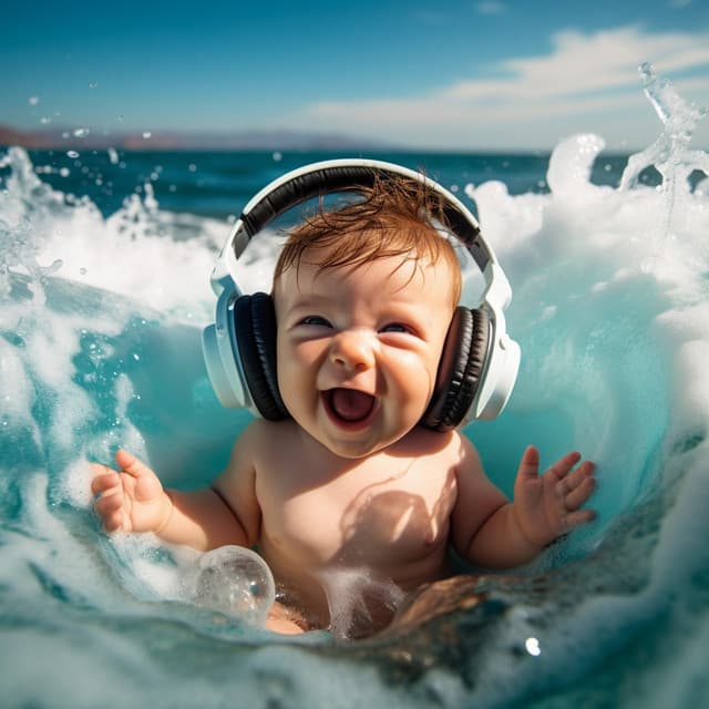 Gentle Waves: Baby Ocean Harmonies - Calming Music Ensemble