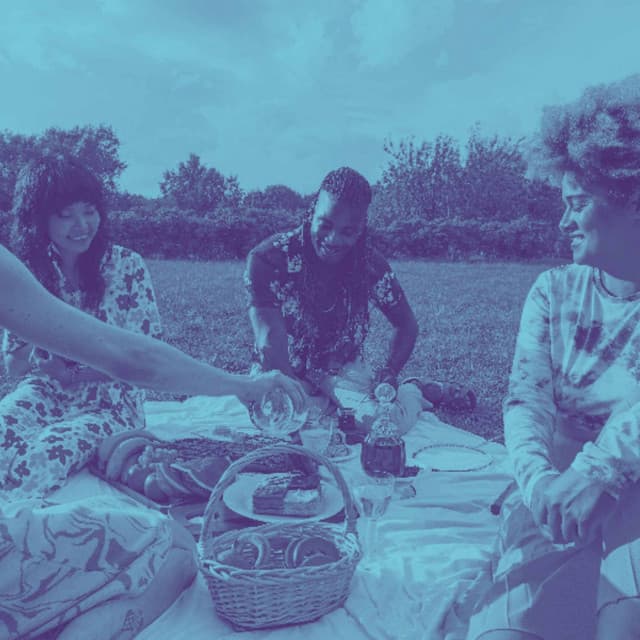 Backdrop for Sitting Back Universe - Dog Sleeping Soundtracks Deluxe