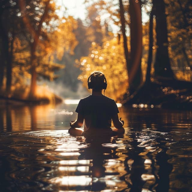 River Reflections: Binaural Moods - Solfeggio Frequencies Tones