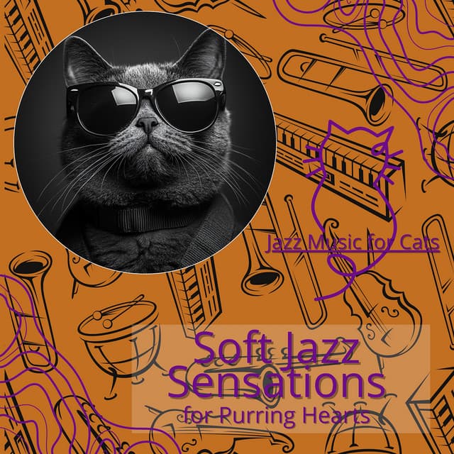 Soft Jazz Sensations for Purring Hearts - Jazz Music for Cats
