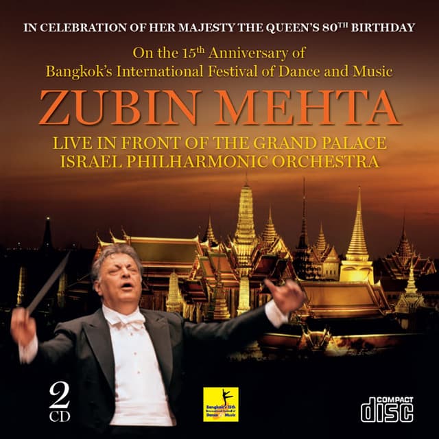 Zubin Mehta Live in Front of the Grand Palace Israel Philharmonic Orchestra - Israel Philharmonic Orchestra
