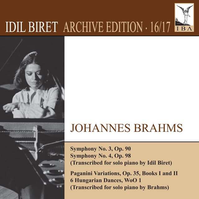 İdil Biret Archive Edition, Vol. 16: Johannes Brahms - Johannes Brahms