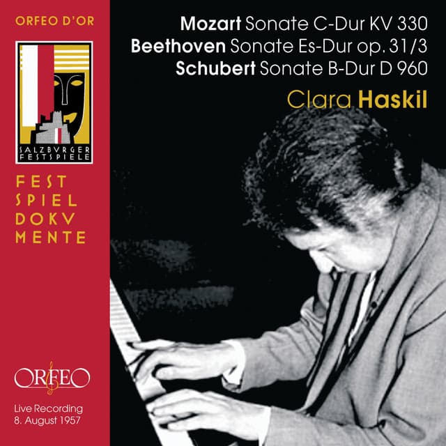 Mozart, Beethoven & Schubert: Piano Sonatas - Clara Haskil