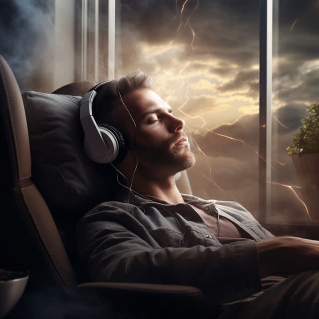 Thunder Serenity: Relaxation Ambient Harmonies - Calming Spirit