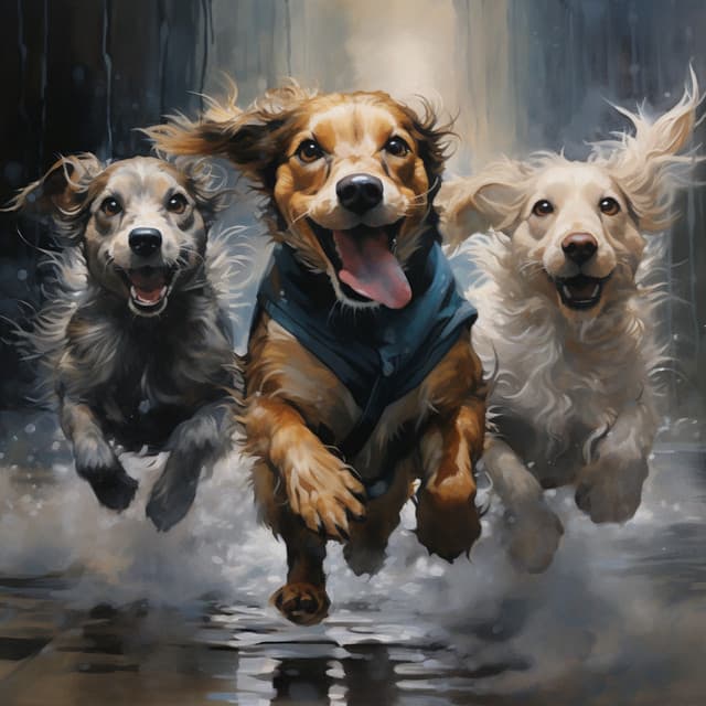 Himno De La Lluvia En El Paraíso De Las Mascotas: Música Para Aliviar El Estrés - Mago de la melodía animal