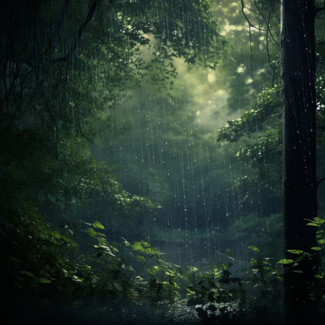Nature's Rain Melody: Calming Downpour Sounds - Orgel Lab