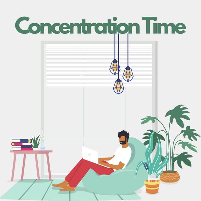 Concentration Slowed Piano - Concentration