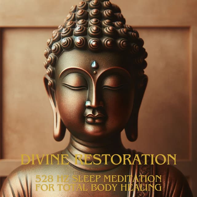 Divine Restoration: 528 Hz Sleep Meditation for Total Body Healing - Healing Sounds for Deep Sleep and Relaxation