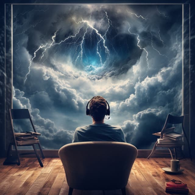 Binaural Thunder Calm: Relaxation Soundscapes - Brainwave Samples
