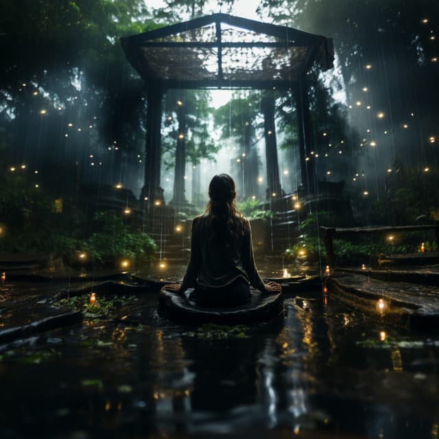 Oasis Lluvioso: Un Santuario De Calma Y Confort - Ambiente Lofiium