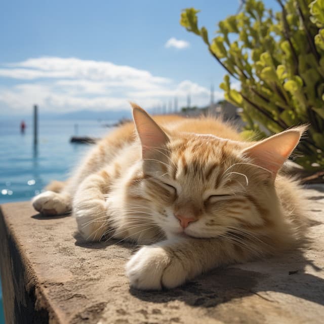 Melodías De Océanicas Para Gatos: Olas De Música Para Amigos Felinos - Toque de la naturaleza