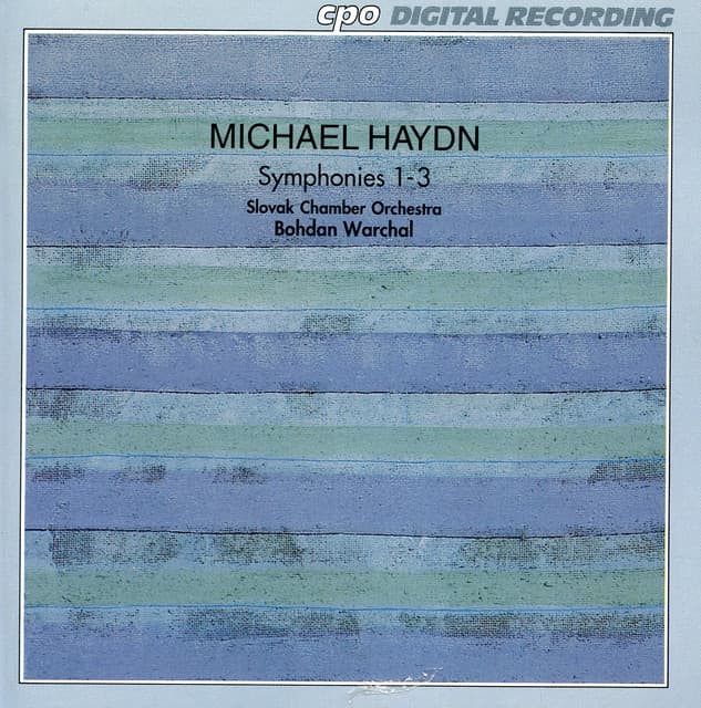 Haydn: Symphonies 1-3 - Michael Haydn