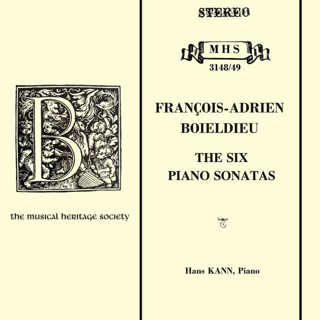 Boieldieu: The Six Piano Sonatas - François-Adrien Boieldieu
