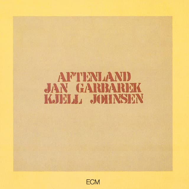 Aftenland - Jan Garbarek